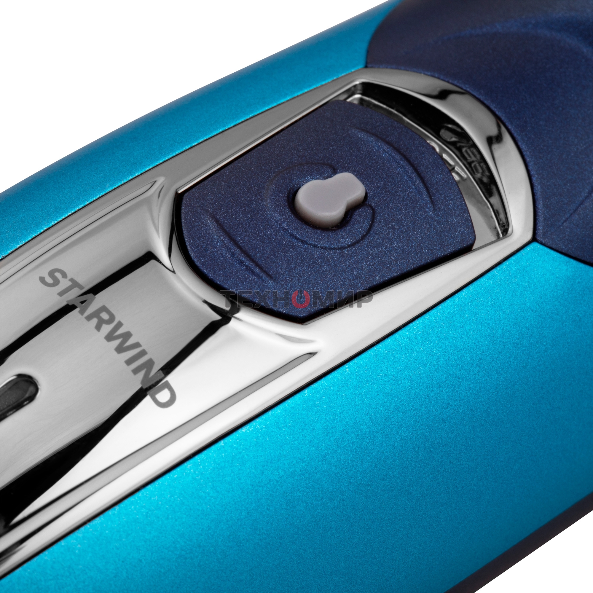 Электробритва роторная Starwind SSH 1525 реж.эл.:3 питан.:аккум. голубой/черный