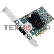 Контроллер LSI SAS 9300-8e SGL (8-Port Ext, 12Gb/s SATA+SAS, PCIe 3.0 HBA)