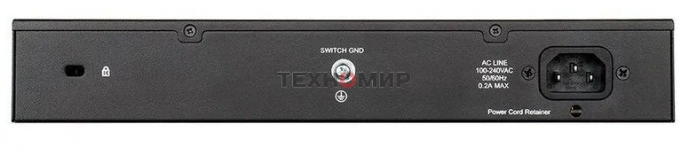 Коммутатор настраиваемый L2 c 16 портами DGS-1100-16V2/A2A 10/100/1000Base-T