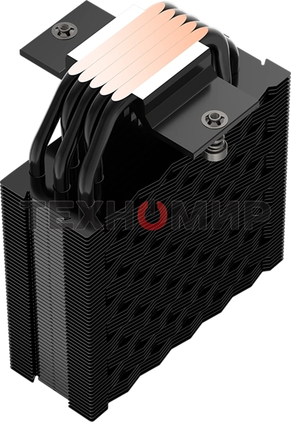 Устройство охлаждения (кулер) PcCooler RT500 Digital BK ARGb RT500-BKAWYL-GL черный 120мм алюминий+медь 2200rpm 32db 4-pin 240W