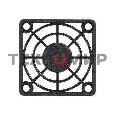 Решетка для вентилятора 50х50 ExeGate EG-050PSB (50х50 мм, пластиковая, квадратная, черная)