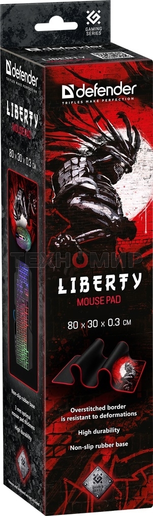 Коврик для мышки Defender Liberty 800х300х3мм