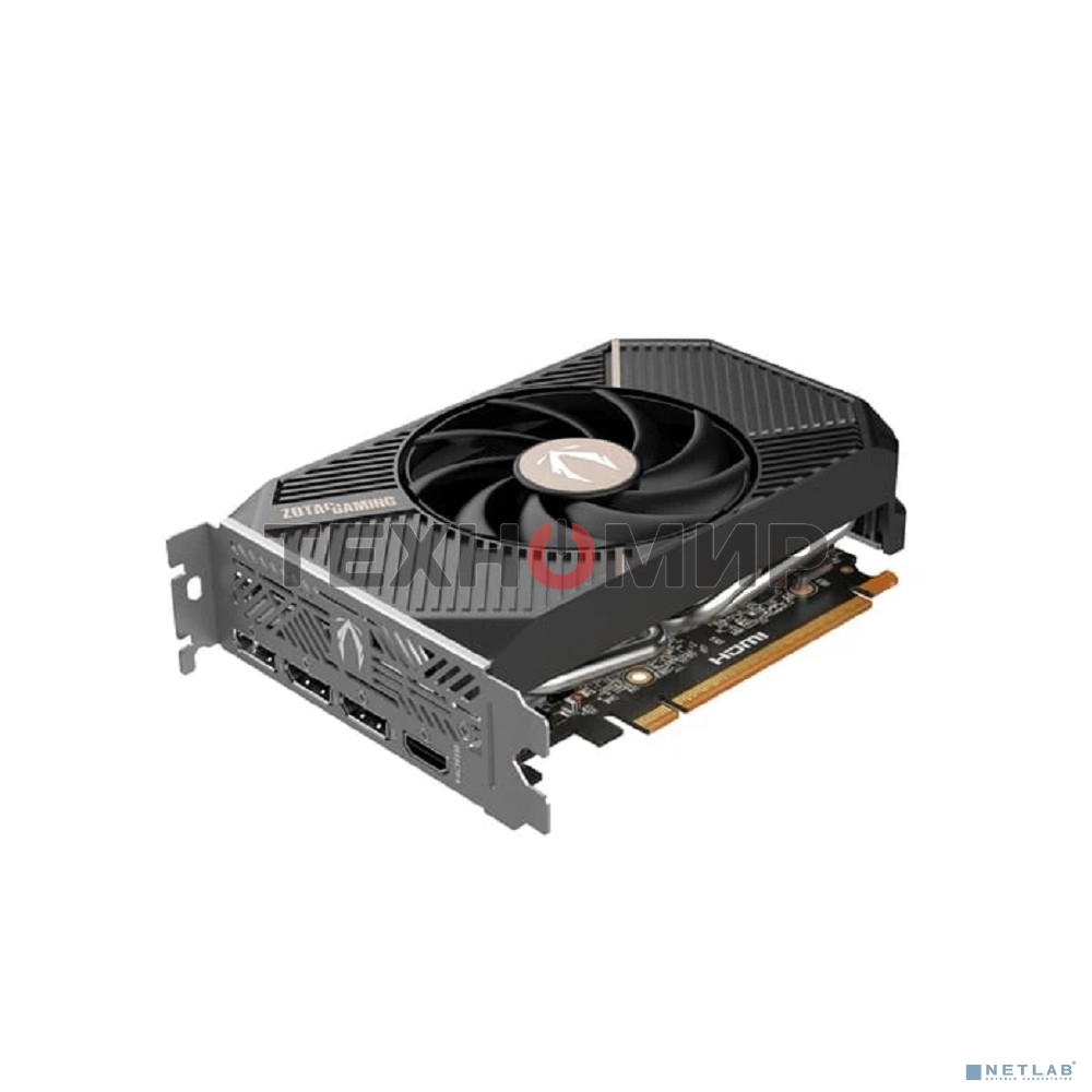 Видеокарта Zotac RTX 5060 SOLO 8Gb GDDR7 128bit 3xDP HDMI 1FAN LITE PACK