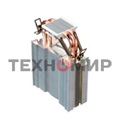 Кулер для процессора DEEPCOOL ICE EDGE MINI FS V2.0 синий, 80 мм, алюминий/медь, 2200 об/мин, 24.7 дБ, 3 pin, 100 Вт, 112 мм