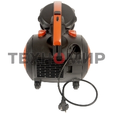 Пылесос Mystery MVC-1124 черный/оранжевый, 300/2000 Вт, уборка сухая, пылесборник контейнер 5 л