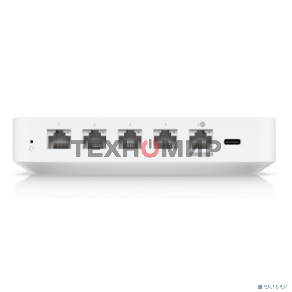 Маршрутизатор Ubiquiti Compact Cloud Gateway with 30+ UniFi device/300+ client support, 1 Gbps IPS routing, and multi-WAN load balancing