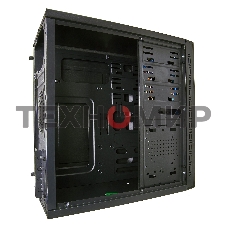 Компьютерный корпус Minitower ExeGate EX272748RUS QA-412U Black, mATX, (XP600, Black, 120мм), 2хUSB+2хUSB 3.0, Audio