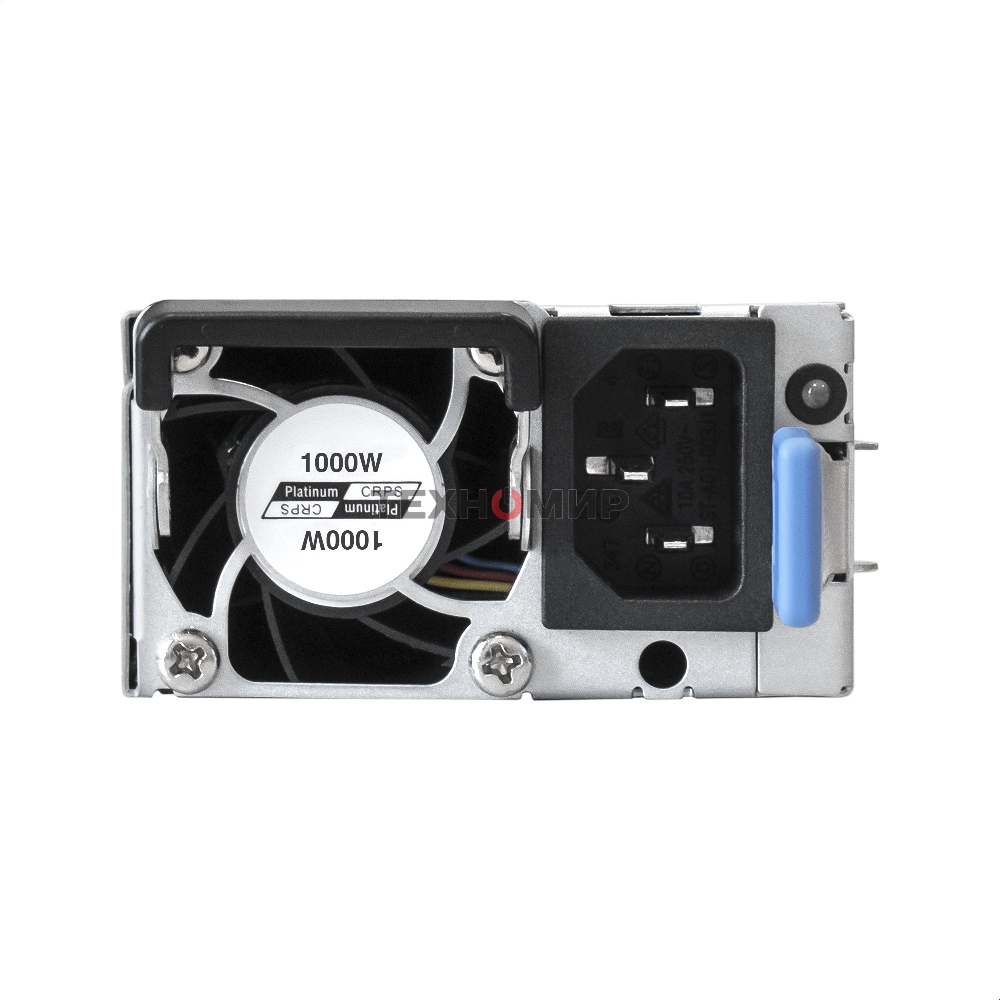 Блок питания серверный 2U Redundant 2x1000W ExeGate EX292323RUS Industrial-RTS1000 (APFC, КПД 94% (80 PLUS Platinum), 4 см fan, 24pin, 2x(4+4)pin, 2PCIe, 2SATA, 6IDE, Cable Management)