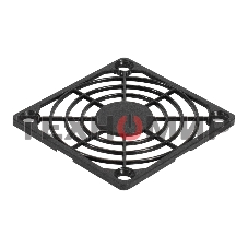 Решетка для вентилятора 60x60 ExeGate EG-060PSB (60x60 мм, пластиковая, квадратная, черная)