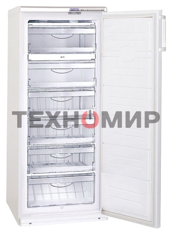 Морозильная камера Atlant M-7184-080, серебристый, 240л, 6 ящиков