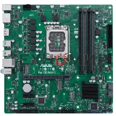 Материнская плата ASUS Pro Q670M-C-CSM, LGA 1700, Intel Q670, 4xDDR5, 6xSATA, 2xM.2, 1xPCIe 4.0 x16, 1xHDMI, 2xDP, 1x1Gb LAN, 4xUSB-A 3.2 Gen 2, 3x3.5 мм, 7.1, mATX