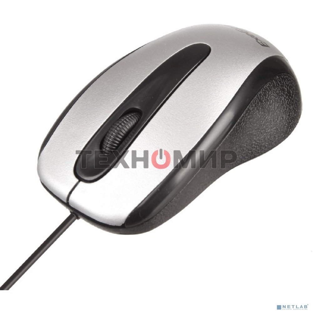 Мышь проводная ExeGate Professional Standard SH-9026S серебристый, 1000 dpi, USB, кнопки - 3