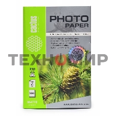 Фотобумага Cactus CS-MA6230500 матовая A6 230 г/м2 500 листов