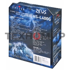 Гарнитура проводная с микрофоном Oklick ZEUS HS-L400G черно-синие 1.8м мониторы оголовье (NO-3000 LED)