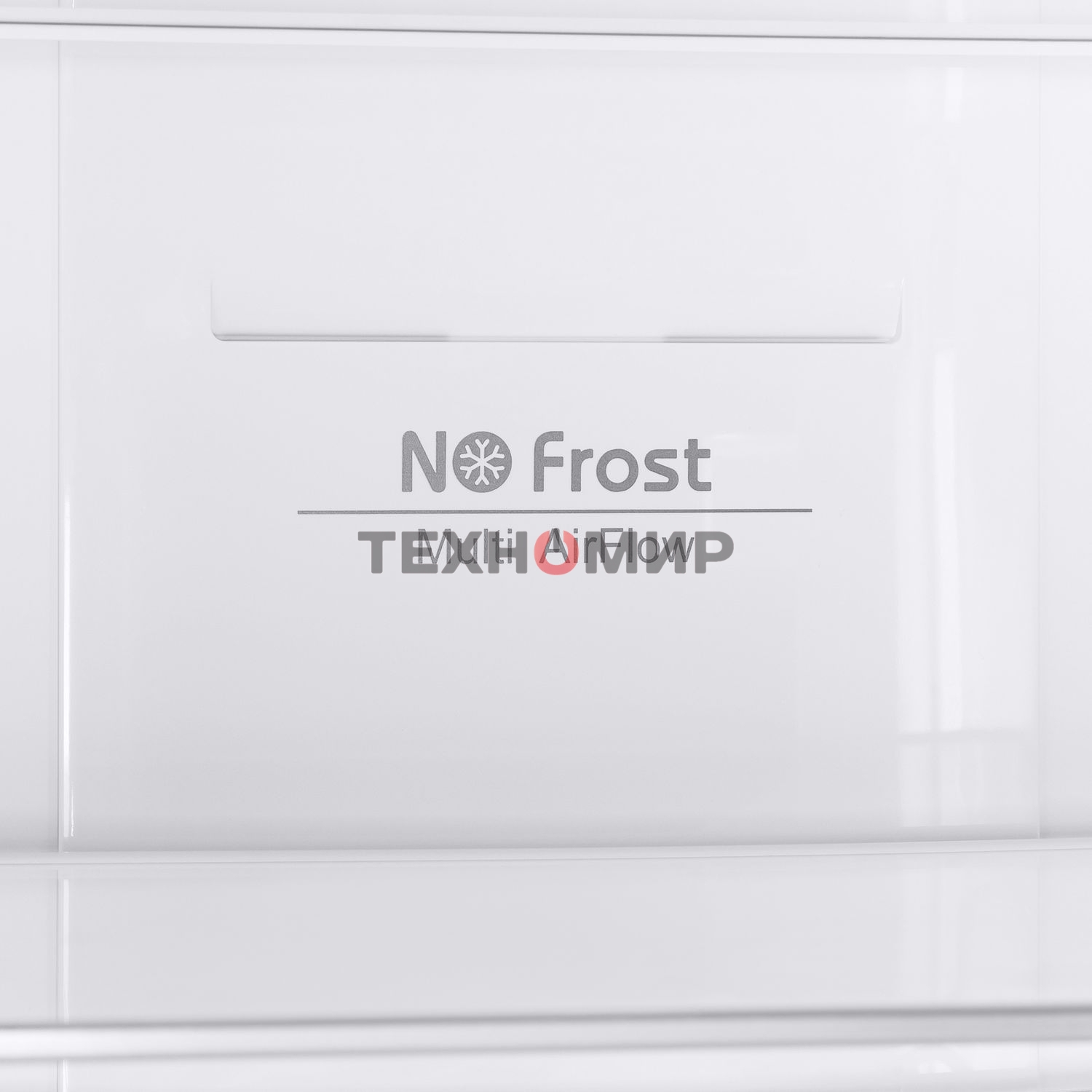 Холодильник Maunfeld MFF200NFW белый глянц. двухкамерный 271/106л морозилка снизу