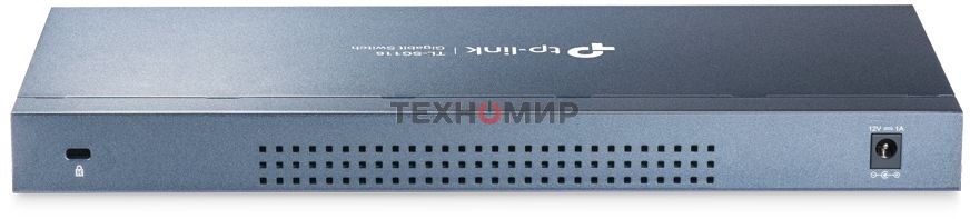 Коммутатор TP-Link TL-SG116 16-портовый гигабитный настольный коммутатор