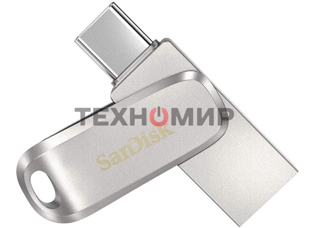 Флешка USB 64Gb SanDisk Ultra Dual Luxe, USB 3.1 - USB Type-C