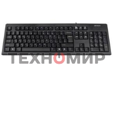 Клавиатура проводная A4Tech KR-83, USB, черный