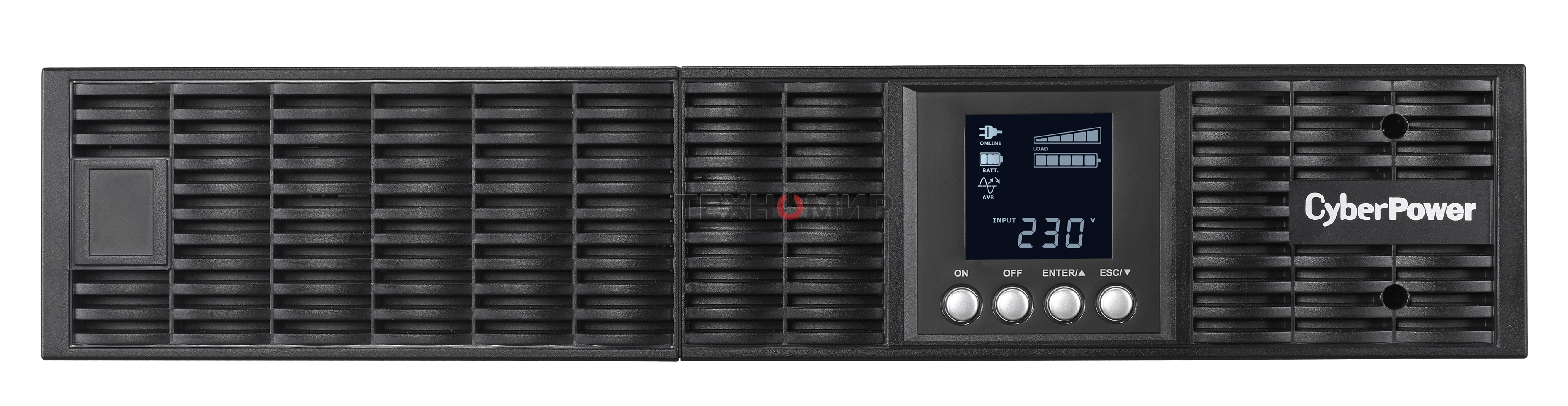 Источник бесперебойного питания CyberPower OLS2000ERT 2U 2000VA/1800W USB/RJ11/45/SNMP (8 IEC)