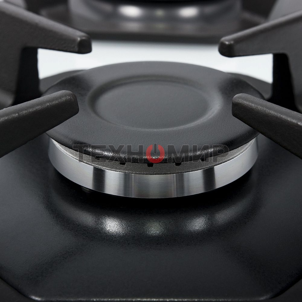 Газовая варочная панель Maunfeld EGHG.32.2CW/G, 2 конфорки, закаленное стекло, белый