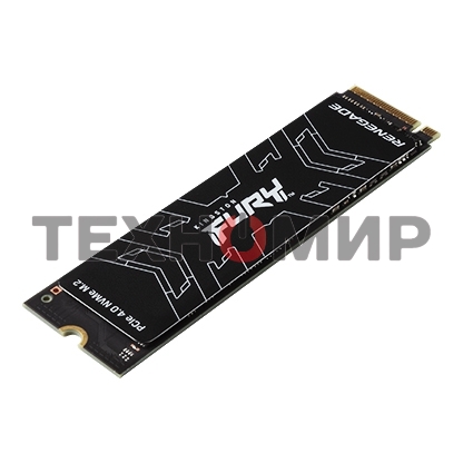Накопитель SSD Kingston Fury Renegade, 1Tb, PCIe 4.0 x4, M.2 2280, NVMe, R/W 7300/6000, с радиатором