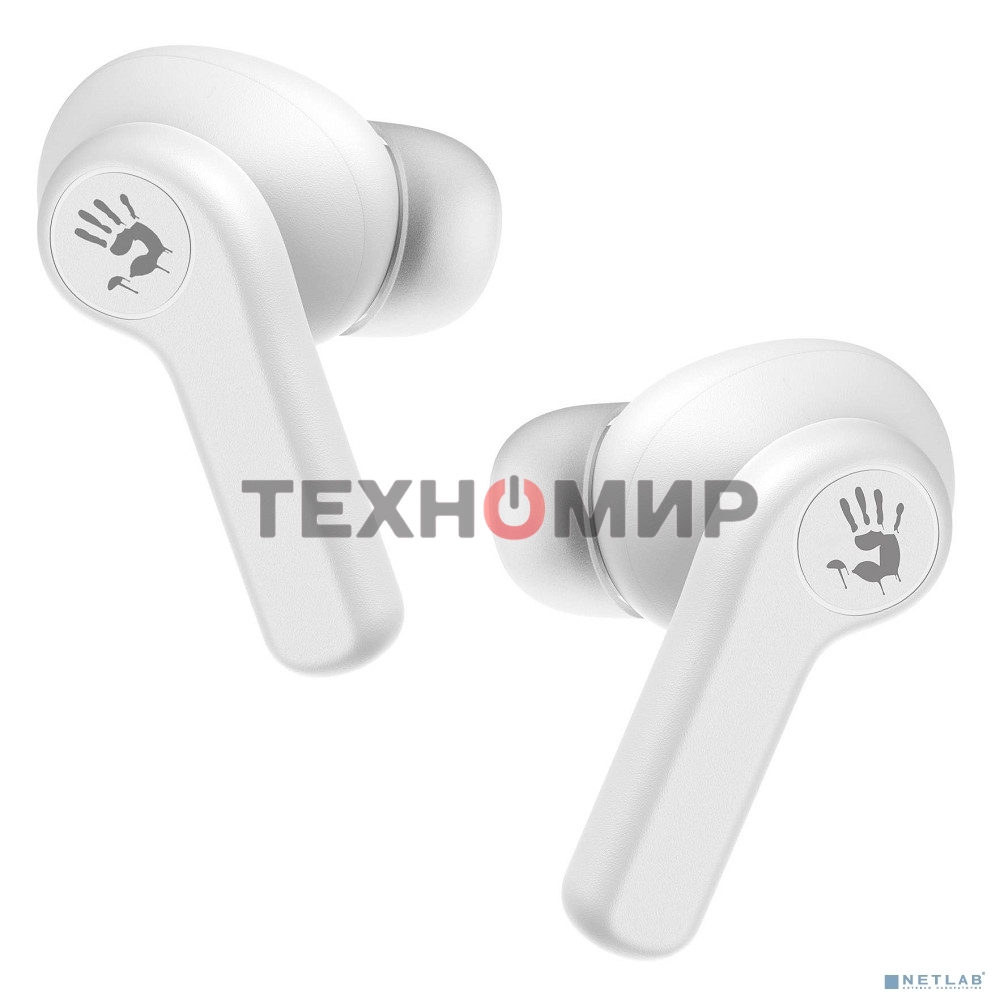 Гарнитура проводная A4Tech Bloody M30 белый BT