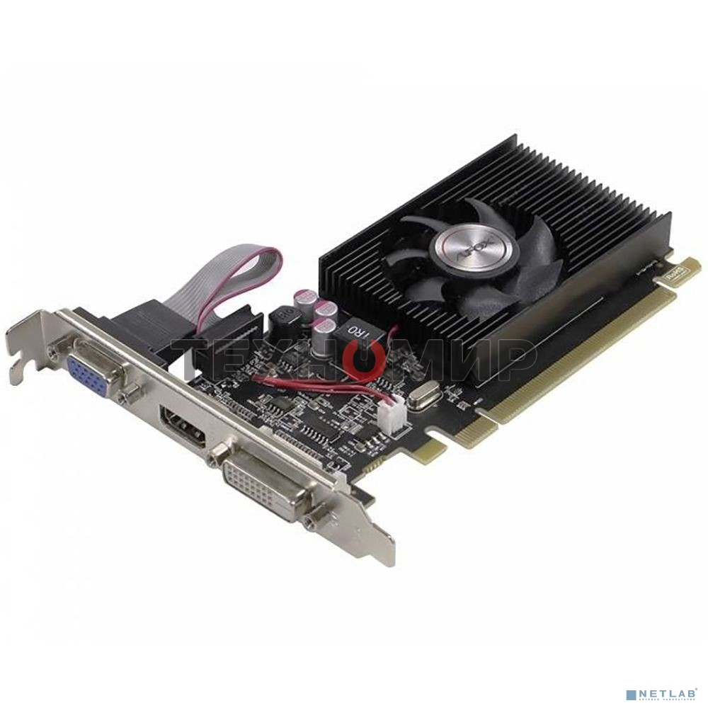 Видеокарта AFOX Radeon R5 220 2Gb DDR3 64Bit DVI HDMI VGA LP Single Fan PCI-E 16x AFR5220-2048D3L5