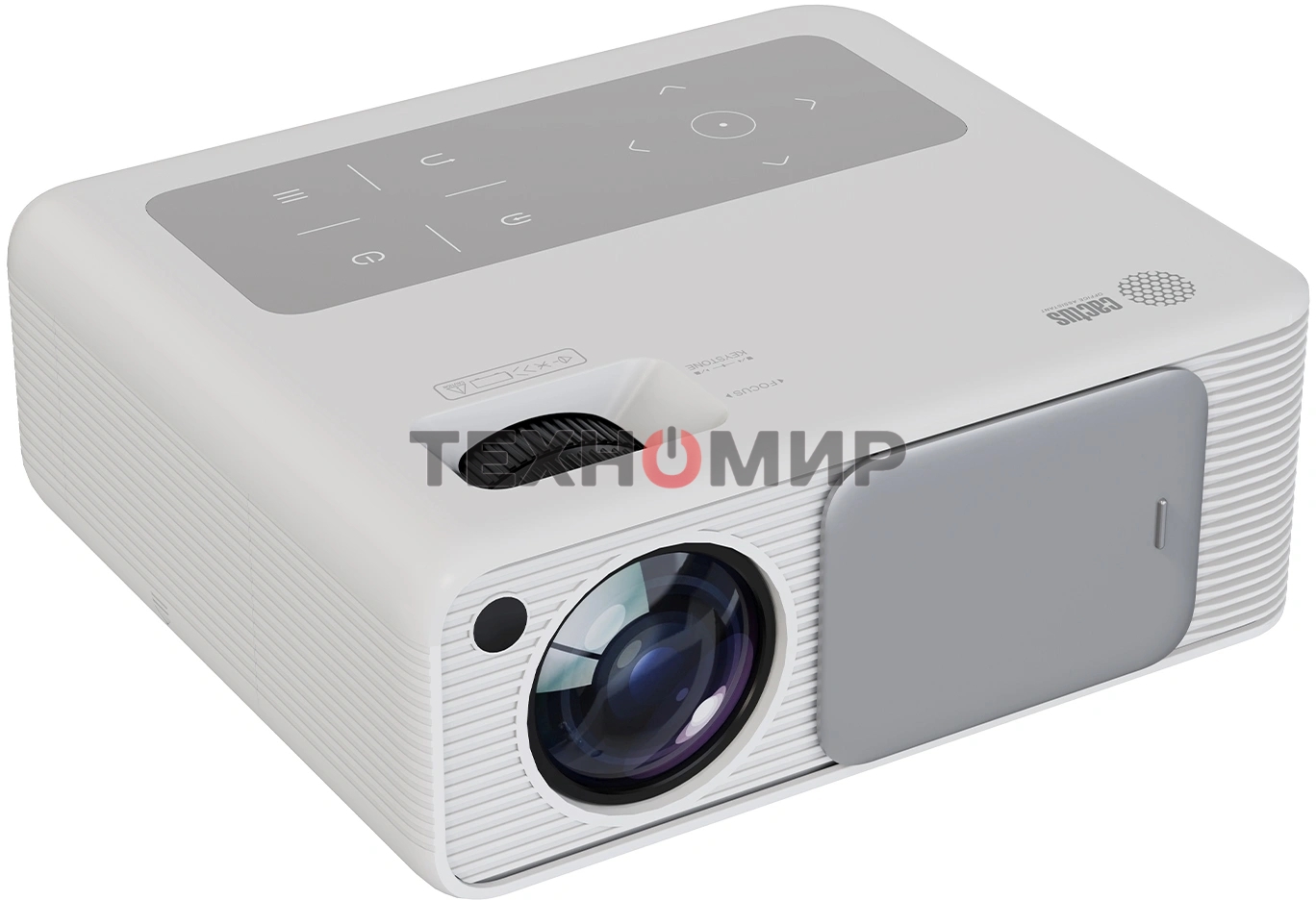 Проектор Cactus CS-PRM.01WT.Full HD LCD 19000Lm LS 700Lm ANSI (1920x1080) 2500:1 ресурс лампы:50000часов 2xUSB typeA 2xHDMI 1.8кг