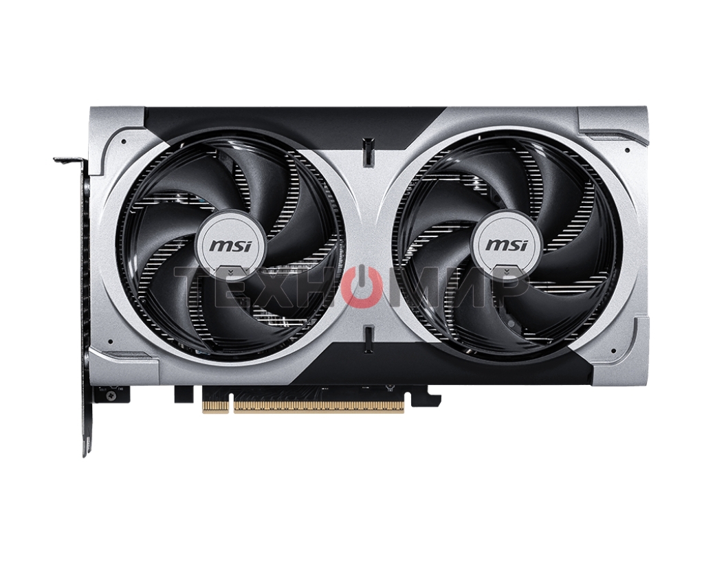 Видеокарта MSI RTX 5060 Ti VENTUS 2X OC PLUS, NVIDIA RTX 5060 Ti, 16 ГБ GDDR7, 128 бит, PCI-e 5.0, 1xHDMI, 3xDP, 2602 МГц