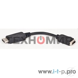 Переходник DisplayPort - HDMI Cablexpert A-DPM-HDMIF-002, 20M/19F, пакет