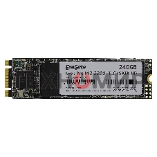 Накопитель SSD ExeGate NextPro UV500TS240, 240Gb, M.2 2280, SATA III, R/W 561/500