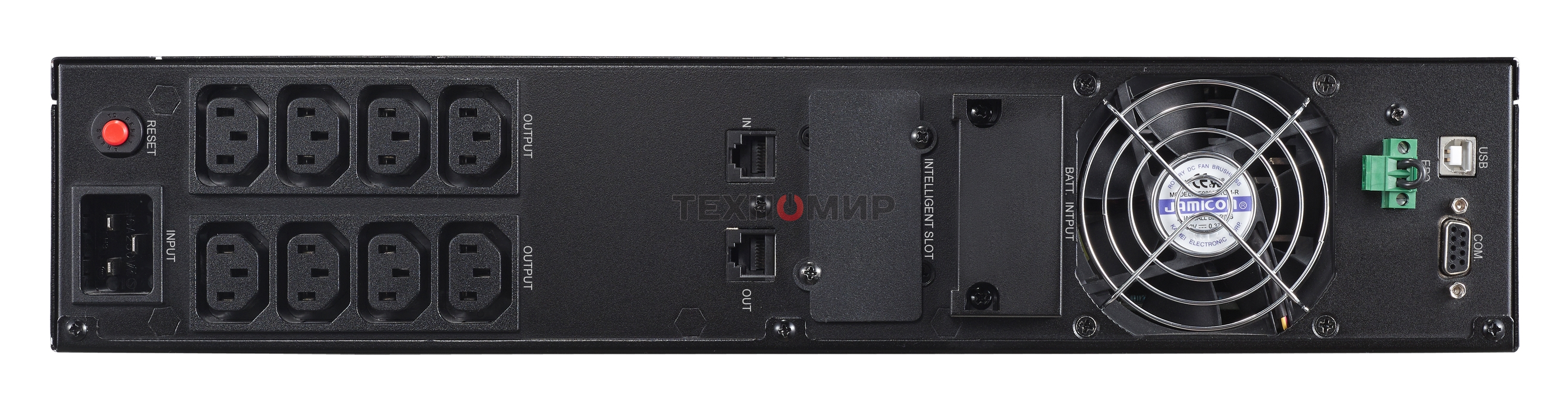 Источник бесперебойного питания CyberPower OLS2000ERT 2U 2000VA/1800W USB/RJ11/45/SNMP (8 IEC)