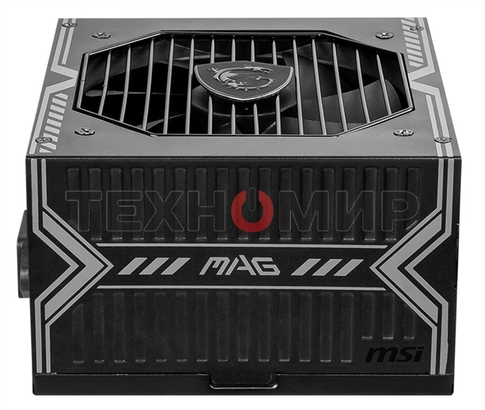 Блок питания MSI MAG A550BN, 550Вт, 80 PLUS Bronze, 120мм, черный
