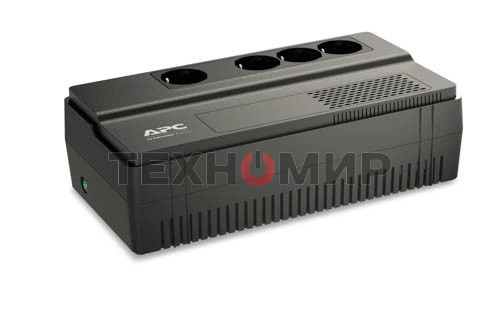 Источник бесперебойного питания APC Back-UPS BV1000I-GR 600Вт 1000ВА черный