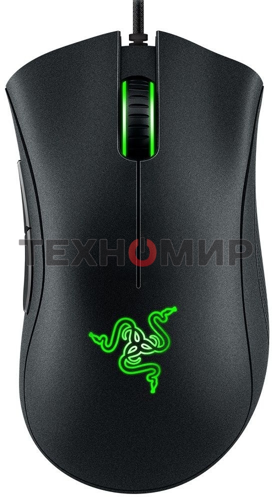 Мышь проводная Razer DeathAdder Essential черный, 6400 dpi, USB, кнопки - 5