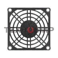 Решетка для вентилятора 70x70 ExeGate EG-070PSB (70x70 мм, пластиковая, квадратная, черная)