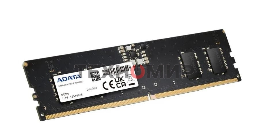 Оперативная память ADATA, DDR5, 8GB (1x8GB), 4800MHz, CL40, SO-DIMM