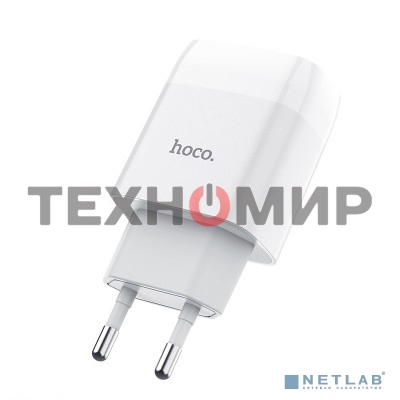 Сетевое зарядное устройство 1 USB/HOCO HC-12899 C72A/Выход: 10.5W/белый