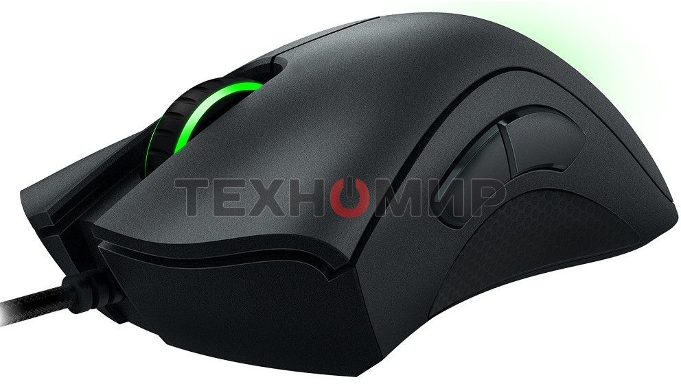 Мышь проводная Razer DeathAdder Essential черный, 6400 dpi, USB, кнопки - 5