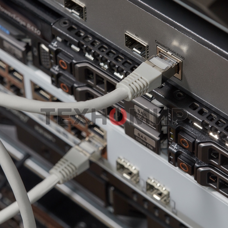 Пaтч-корд Rexant F/UTP, cat.6, RJ45-RJ45, экранированный, PVC серый, 1м