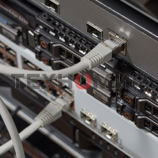 Пaтч-корд Rexant F/UTP, cat.6, RJ45-RJ45, экранированный, PVC серый, 1м