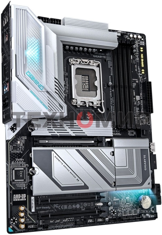 Материнская плата Gigabyte Z890 GAMING X WIFI7, LGA 1851, Intel Z890, 4xDDR5, 4xSATA, 4xM.2, 1xPCIe 5.0 x16, 2xPCIe 4.0 x4, 1xDP, 1xUSB-C, 1x 2.5Gb LAN, 3xUSB-A 3.2 Gen 1, 2xUSB-A 3.2 Gen 2, 4xUSB-A 2.0, 1xUSB4, 2x3.5 мм, 7.1, ATX