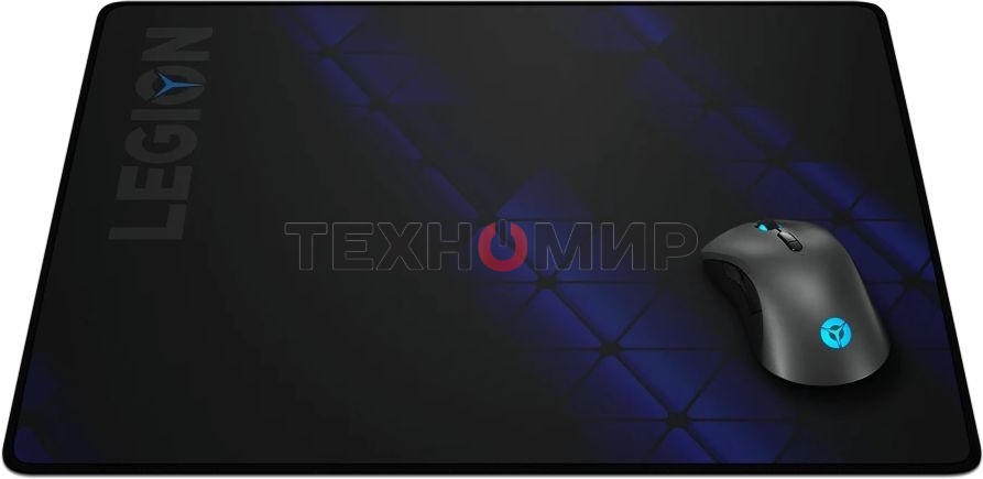 Коврик для мыши Lenovo Legion Gaming Большой черный/синий 450x400x2мм