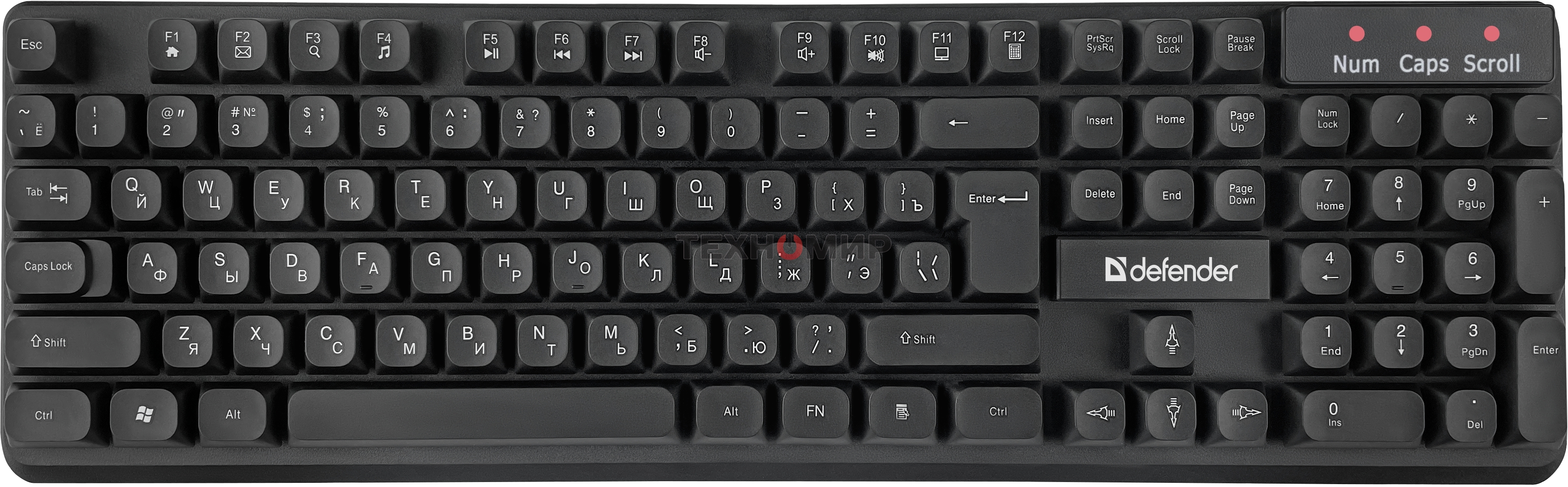 Комплект клавиатура+мышь Defender Milan C-992 беспроводной, USB, 1000 DPI, чёрный