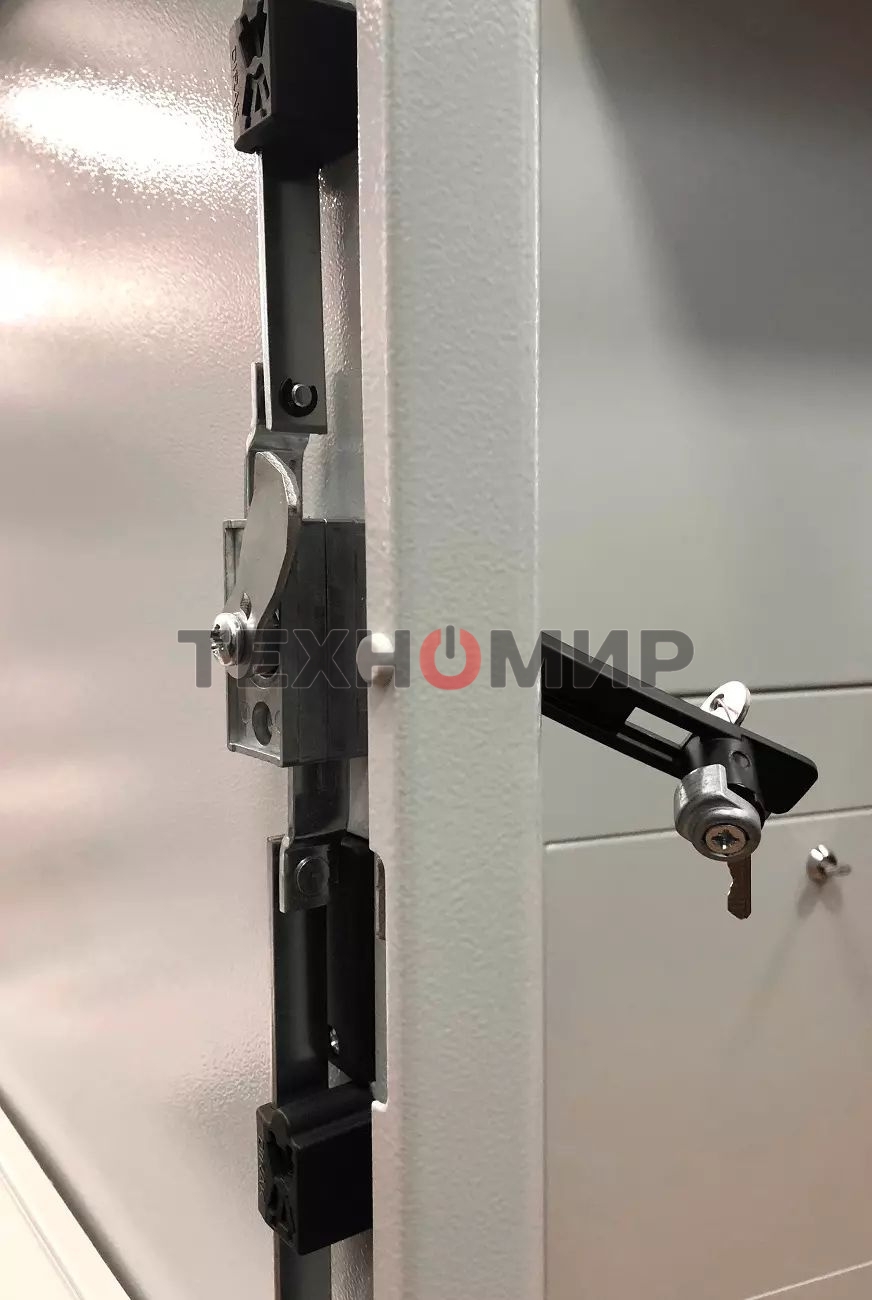 Шкаф уличный всепогодный укомплектованный настенный ЦМО ШТВ-Н, IP65, 18U, корпус: сталь, 900х600х530 мм (ВхШхГ), серый