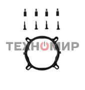 Кулер для процессора DEEPCOOL ICE EDGE MINI FS V2.0 синий, 80 мм, алюминий/медь, 2200 об/мин, 24.7 дБ, 3 pin, 100 Вт, 112 мм