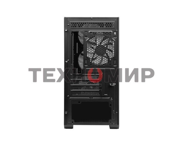 Компьютерный корпус MSI MAG FORGE M100A, Mini-Tower, черный 4x120мм
