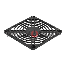 Решетка для вентилятора 80x80 ExeGate EG-080PSB (80x80 мм, пластиковая, квадратная, черная)