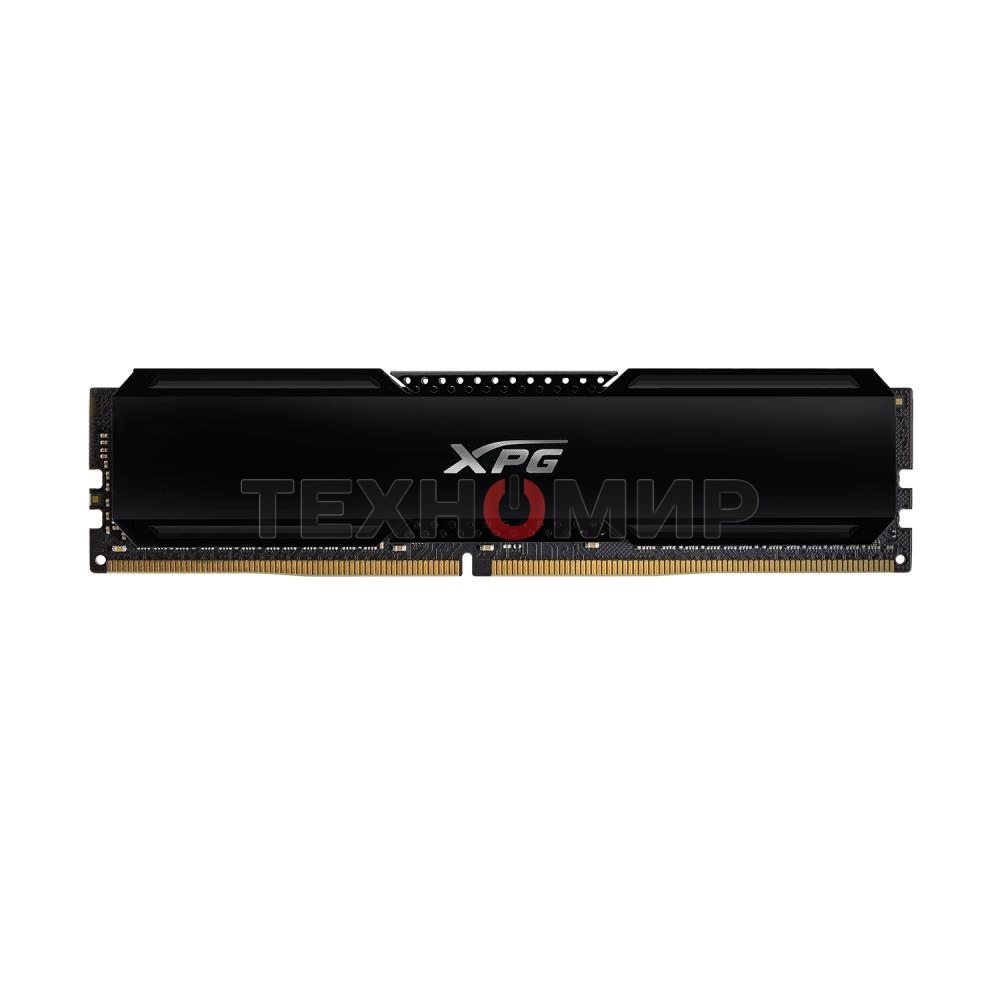 Оперативная память XPG Gaммix D20, DDR4, 32GB (2x16GB), 3200MHz, CL16, UDIMM, с радиатором, черный