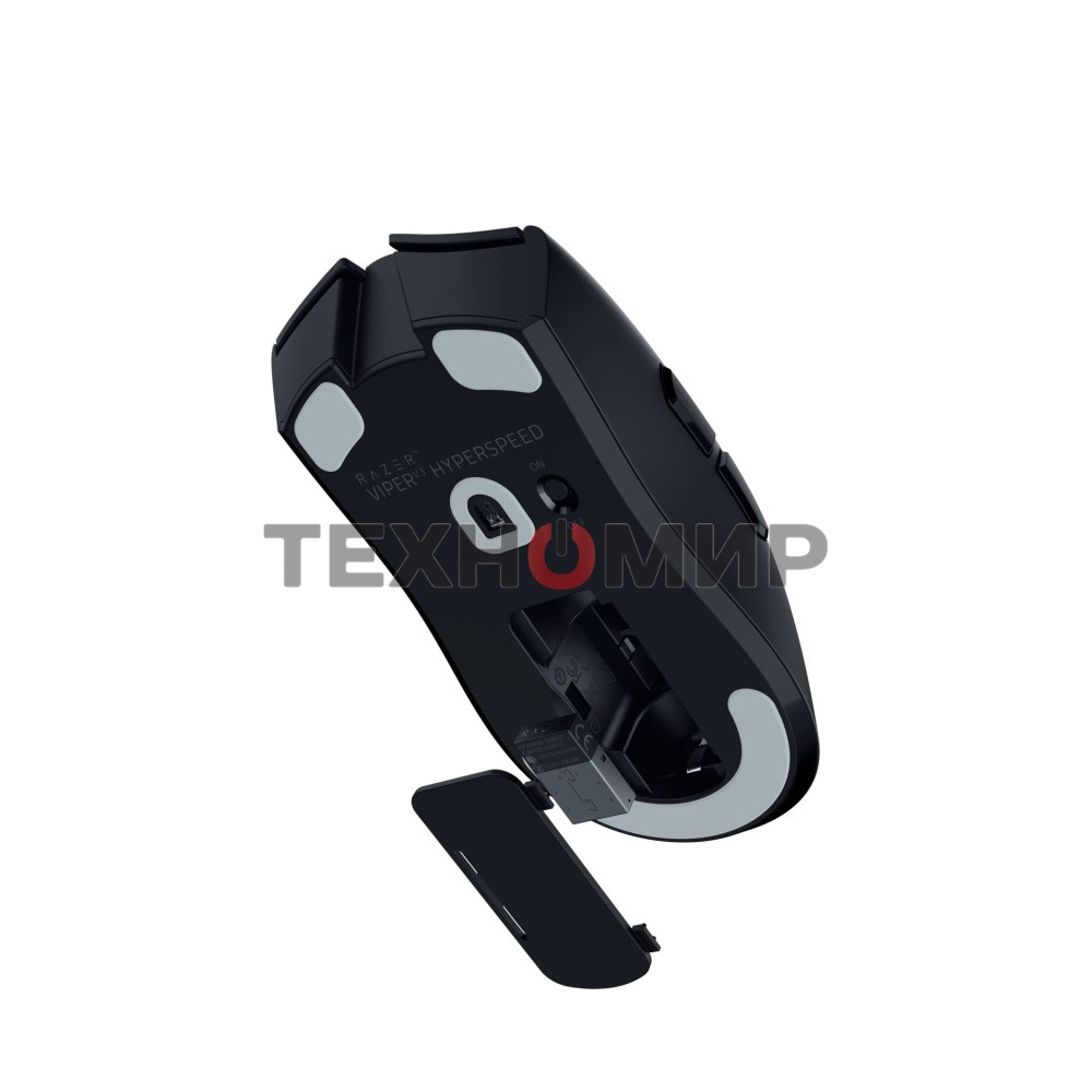 Мышь беспроводная Razer Viper V3 HyperSpeed черный, 30000 dpi, радиоканал, USB, кнопки - 8